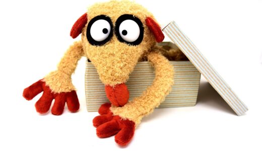 cuddly toy, carton, fun, stuffed animal, toy, open, packaging, open box, figure, cute, children, carton, carton, carton, carton, carton