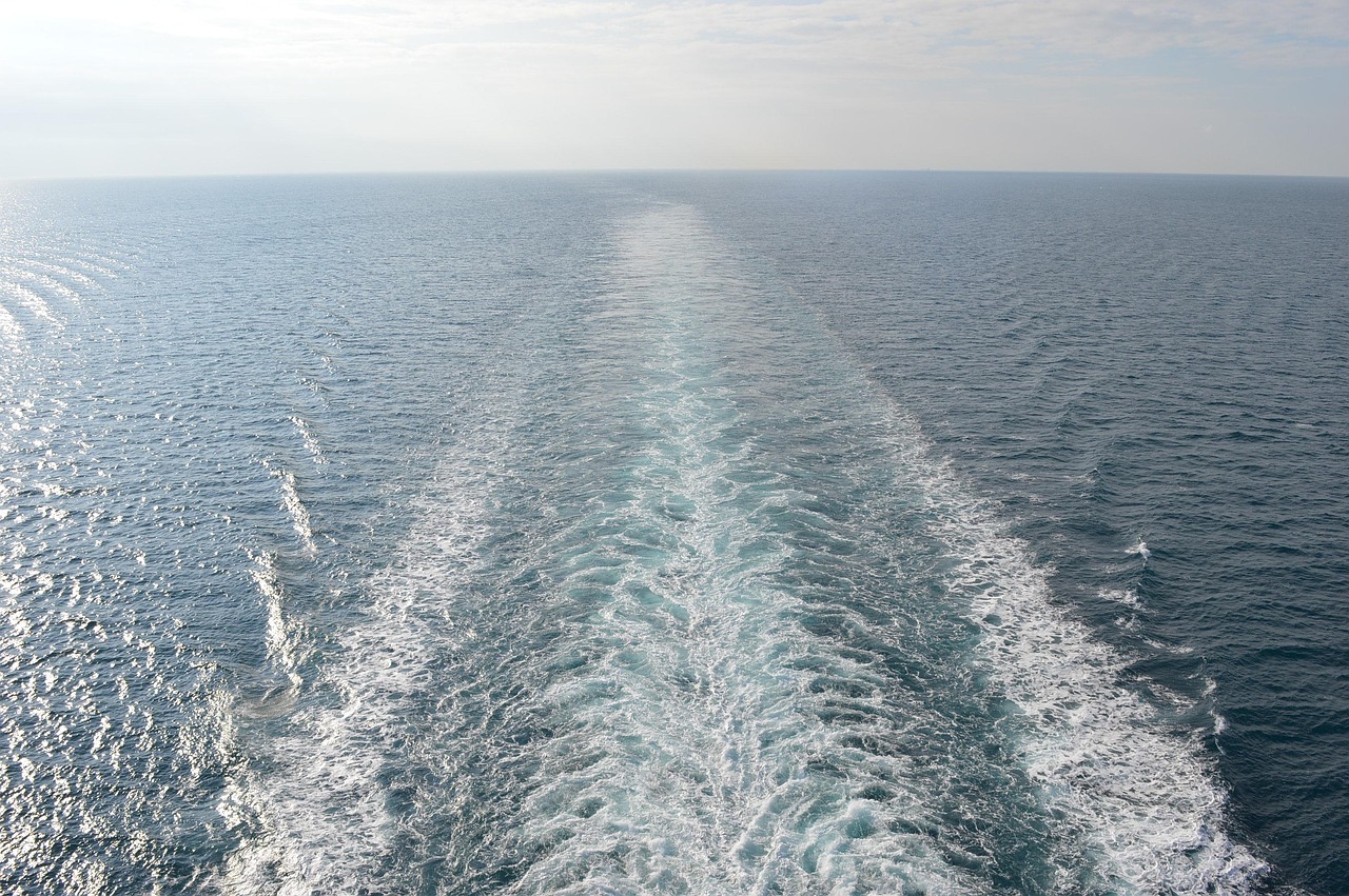 ship's wake, cruise ship, sea, ship, cruise, port, it costs, ships, tourism, boat, water, island, barge, mediterranean, nature, fabulous coast, msc cruises, panorama, horizon