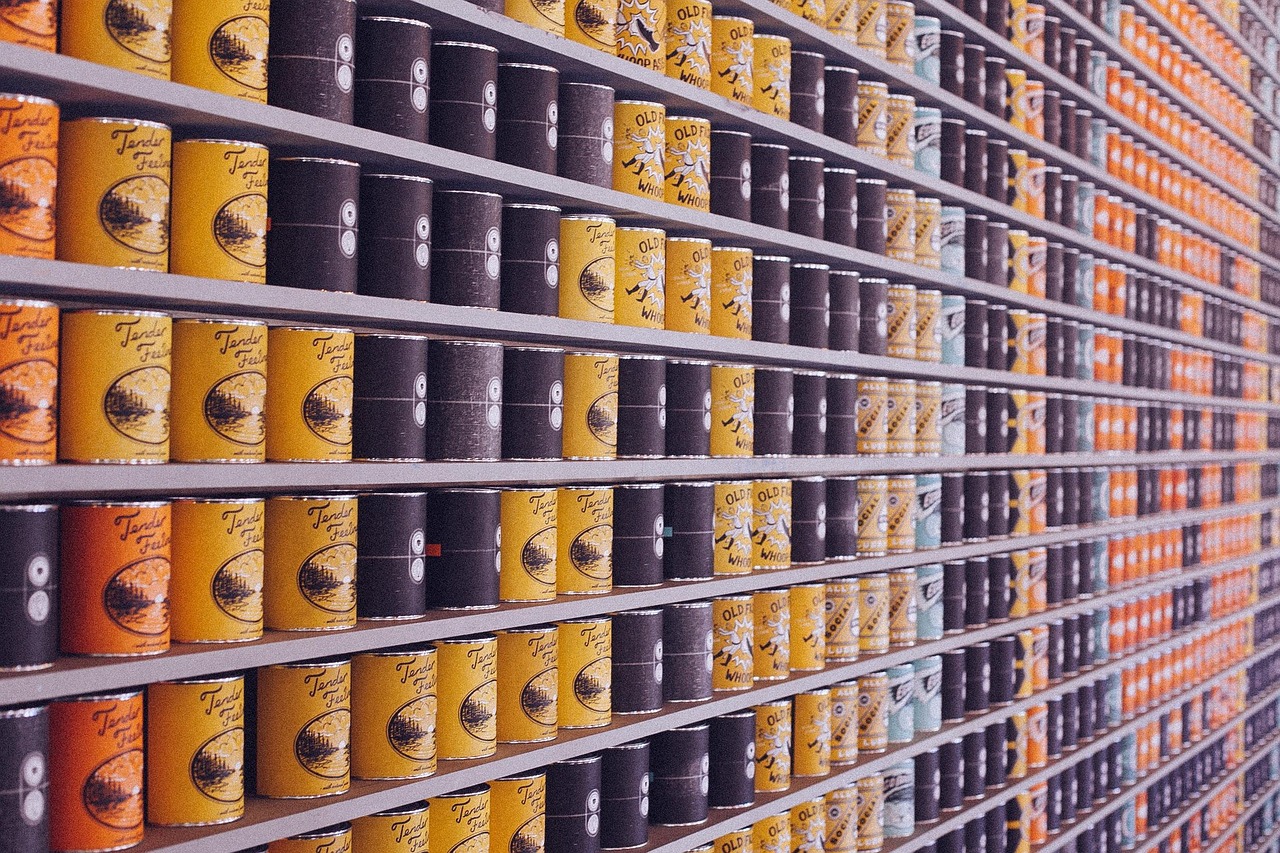 canned food, cans, supermarket, food, canned, store, market, shopping, shelf, tins, container, package, canned food, canned food, canned food, canned food, canned food, supermarket