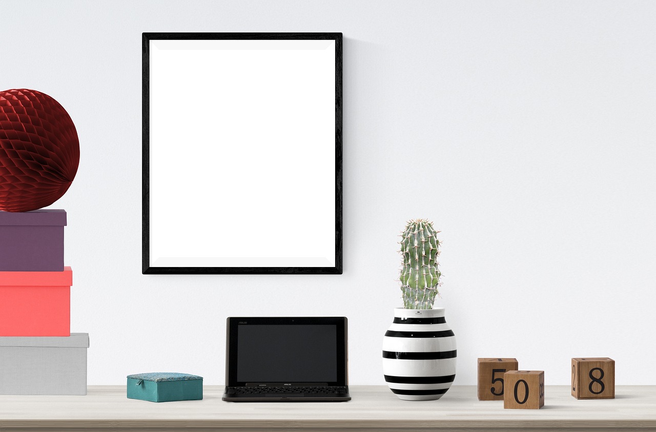 poster, frame, nature, plant, boxes