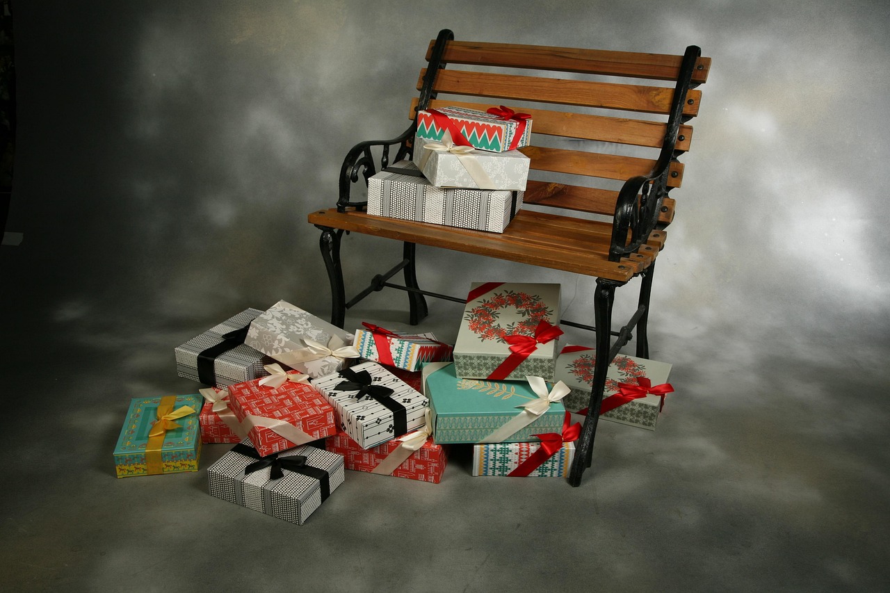 christmas box, gift packaging, gift, gift box, give