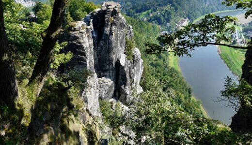 saxon switzerland, view from the bastei bridge, bastion, same near dresden, shipping, ship, bastion, bastion, bastion, bastion, bastion, shipping