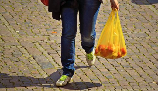 shopping, supply, wear, market buying, purchasing, bag, plastic bag, pocket, fruit bag, legs, human, walk, running, hand, load, heavy, paving stones, marketplace, side walk, shopping bag, plastic bag, plastic bag, plastic bag, plastic bag, plastic bag