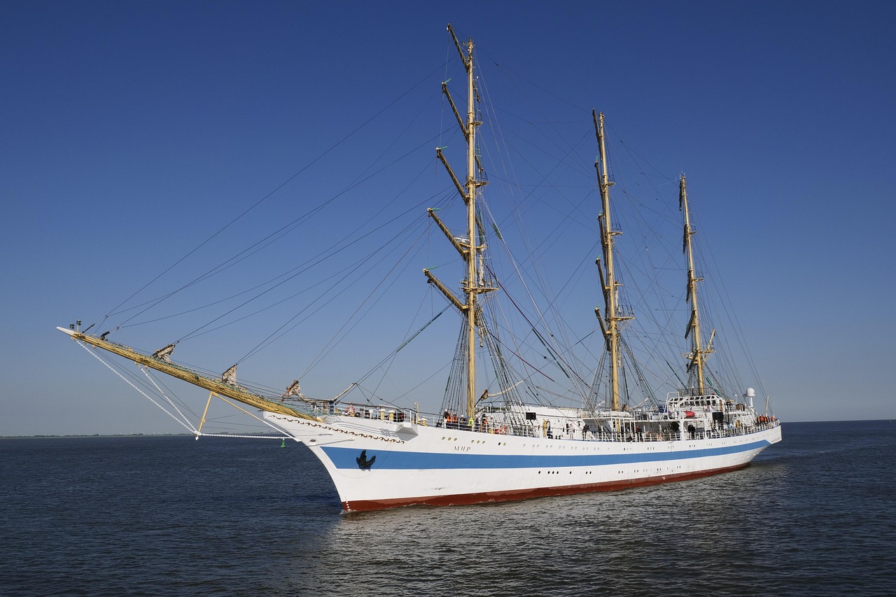 shipping, seafaring, sail training ship mir, full ship to me, water, ship, maritime, nature, sailing ship, masts, rigging, old