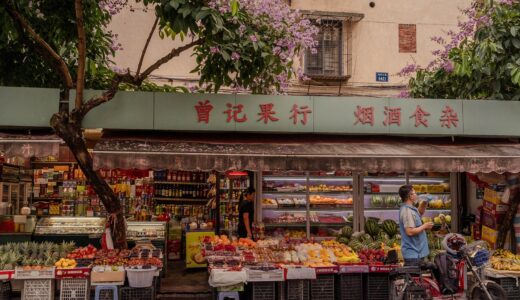 market, twilight, street, vegetables, people, market, market, market, market, market