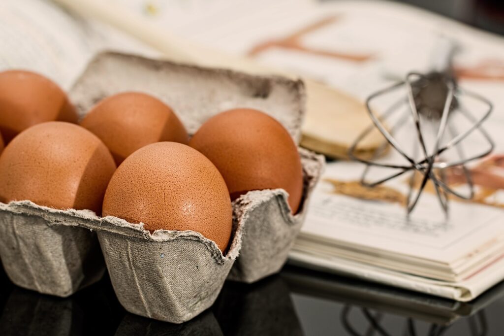 eggs, ingredients, baking, food, egg carton, raw, kitchen, healthy, eggshells, protein, whisk, cookbook, recipe, uncooked, food preparation, baking ingredients, eggs, eggs, eggs, eggs, eggs, baking