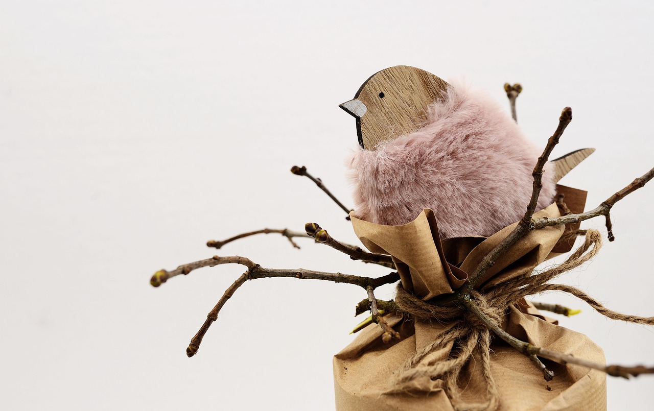 gift, present, easter decoration, packaging, easter